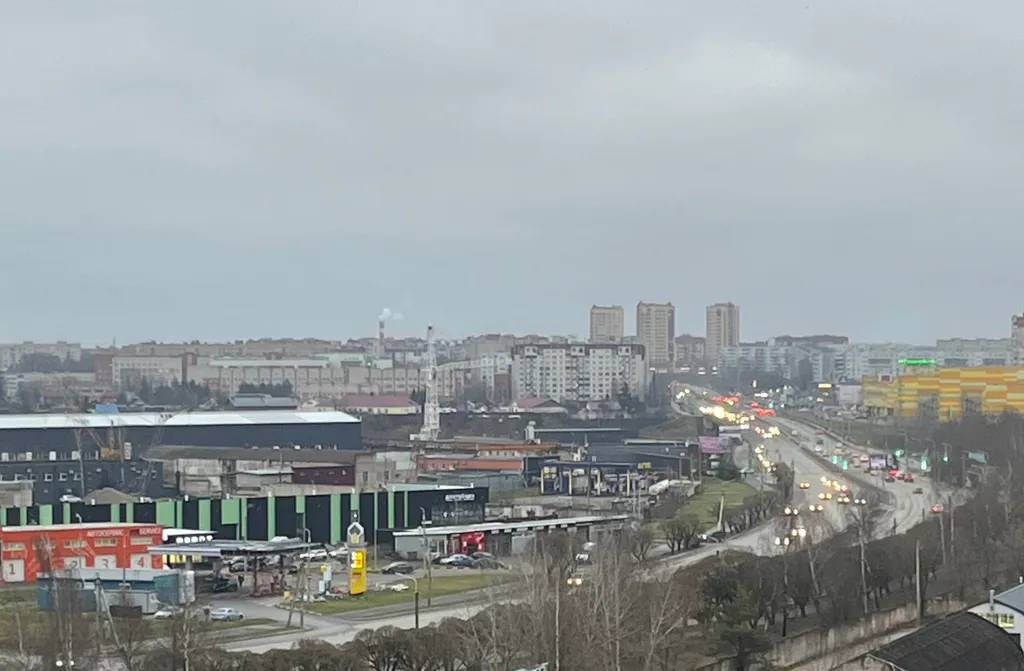 Квартира с видом на город