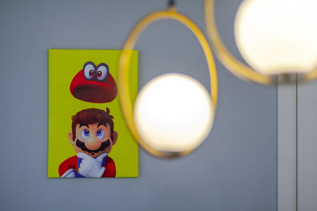 Апартаменты марио с игровой приставкой