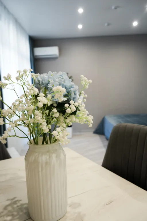 Студия Sea с балконом и боковым видом на море