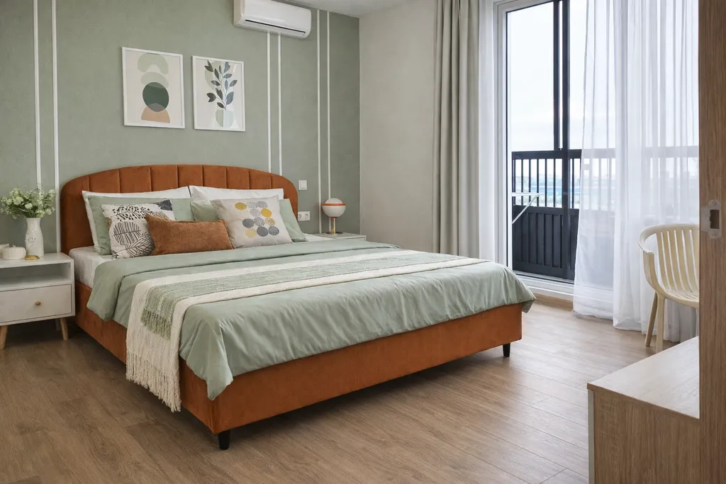 Квартира LanaRoom Дизайнерская евродвушка с панорамным видом и балконом — аренда посуточно в Люберцы