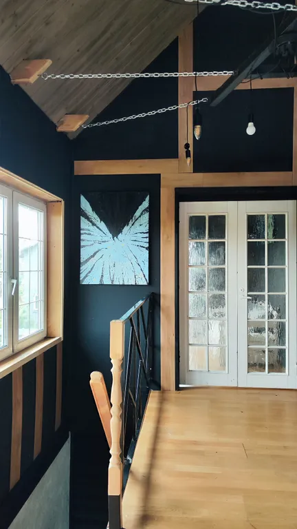 Лофтхаус у курорта завидово с костровищем и сауной