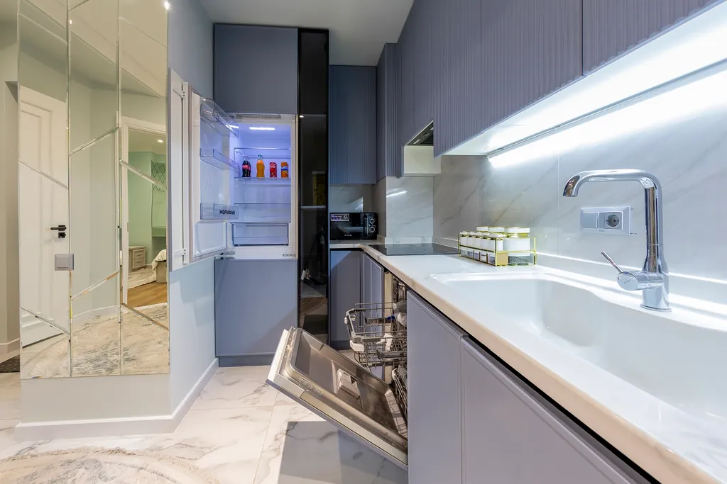 Современная квартира с панорамным видом, NRG U Tower