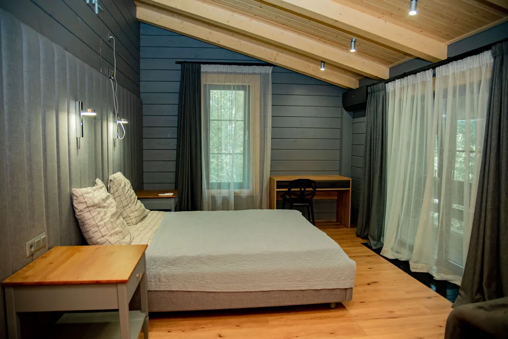 Шале Гнездо с бассейном и сауной