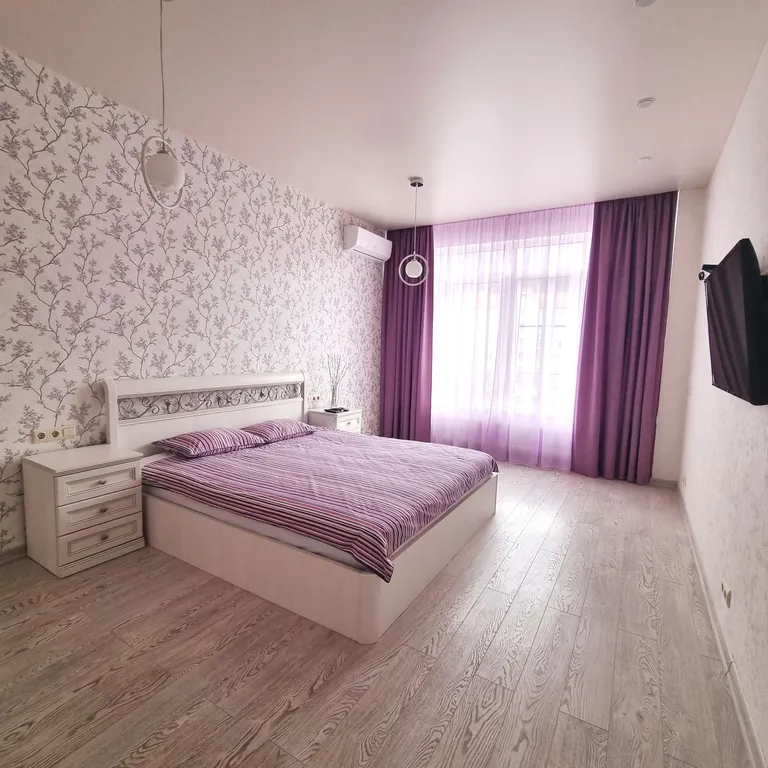 Просторная квартира с открытым балконом в новом ЖК Гоголь