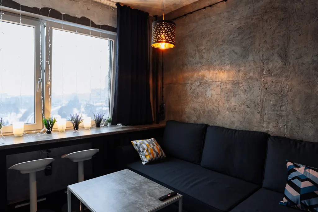 Квартира с интересным дизайном, в шаговой доступности до острова Канта