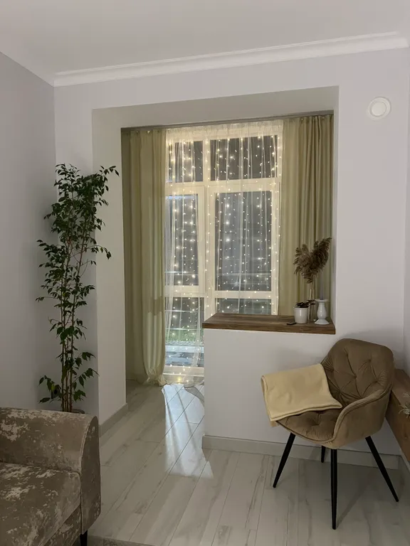 Уютная квартира с террасой у Западного пляжа