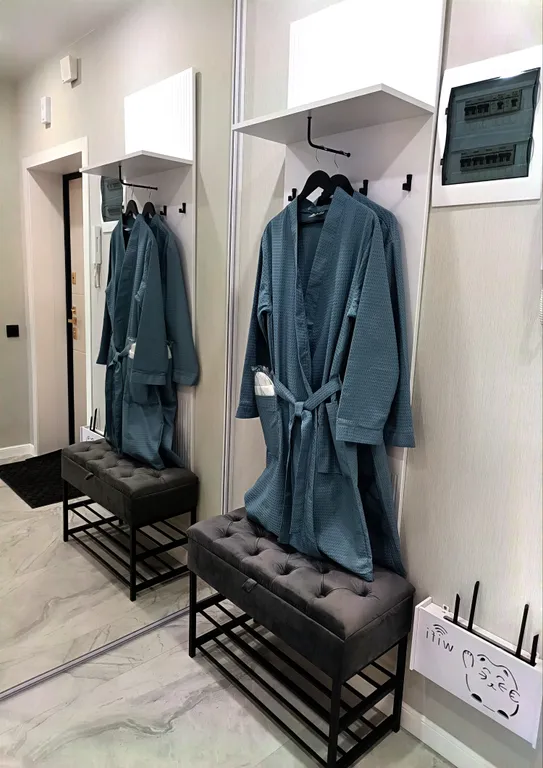 Апартамент BaltMarine с видом на море в доме на пляже