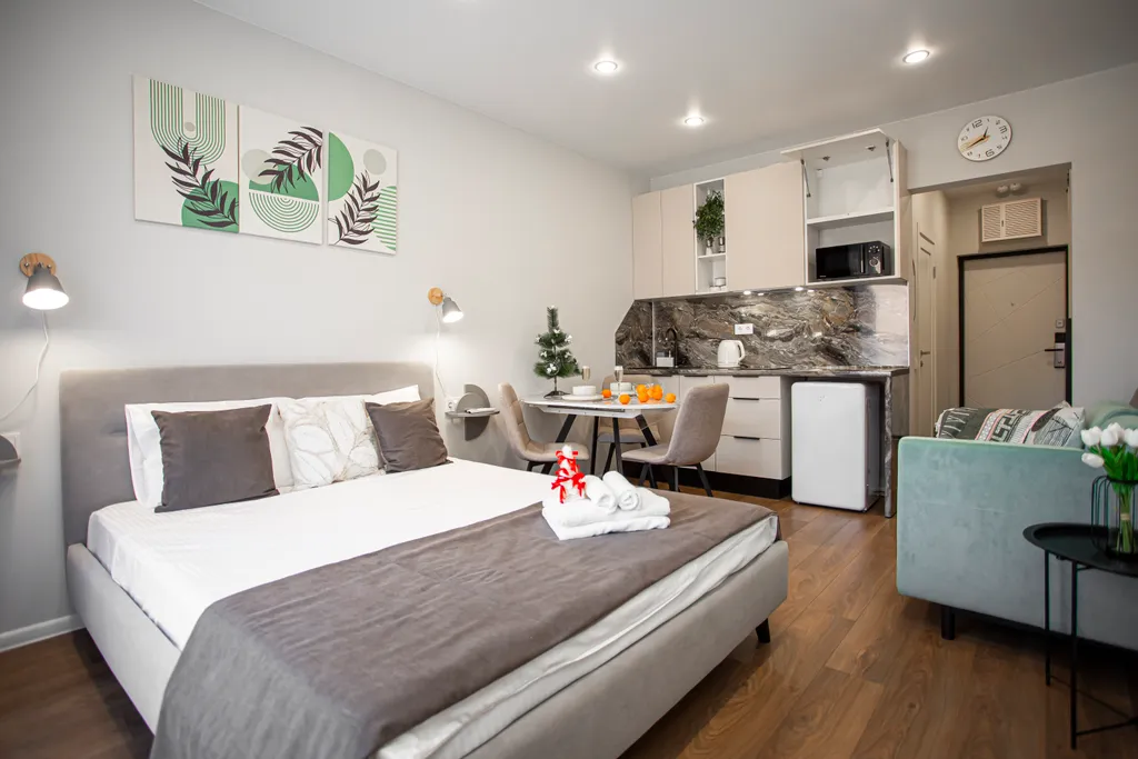 УК Атмосфера Квартира Высота с видом на горы