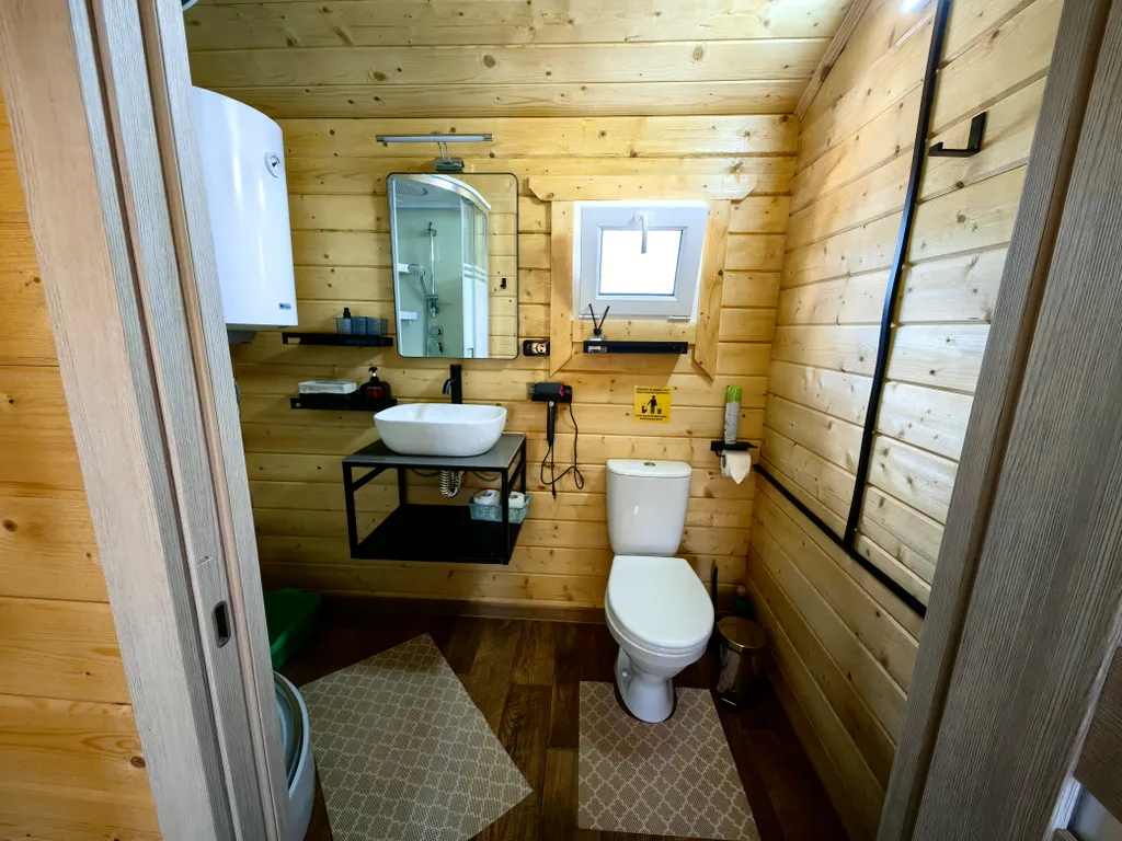 Уютный деревянный дом