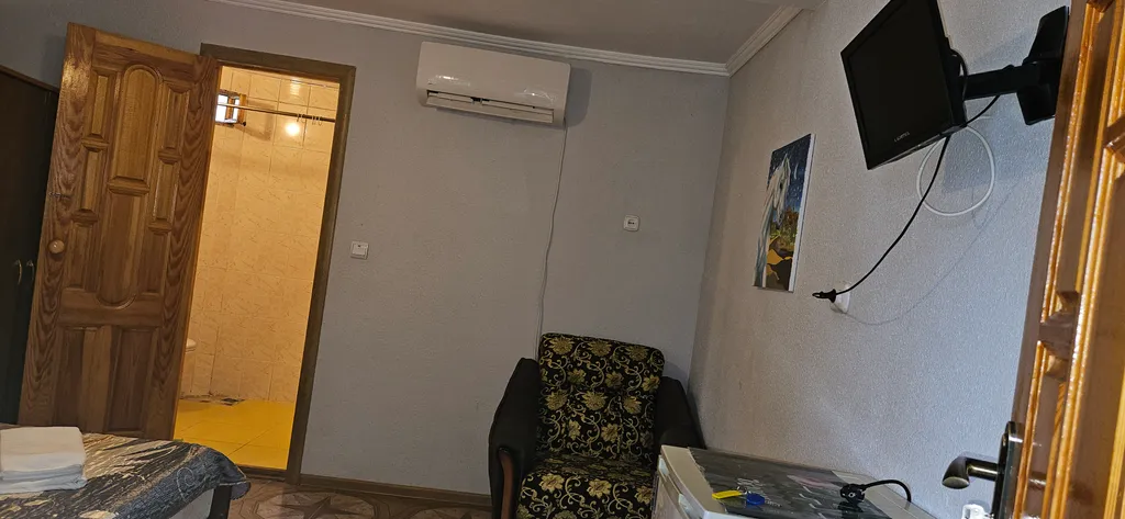 Двухместный номер с видом на уютный двор