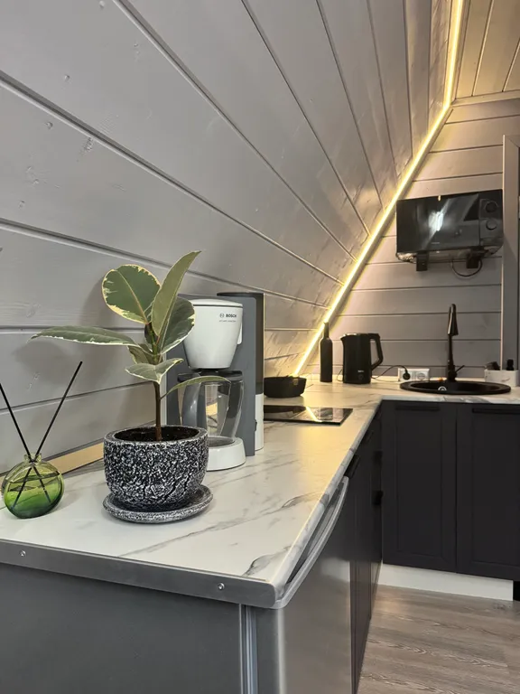 Коттедж Дом с баней и чаном у леса — Дубна