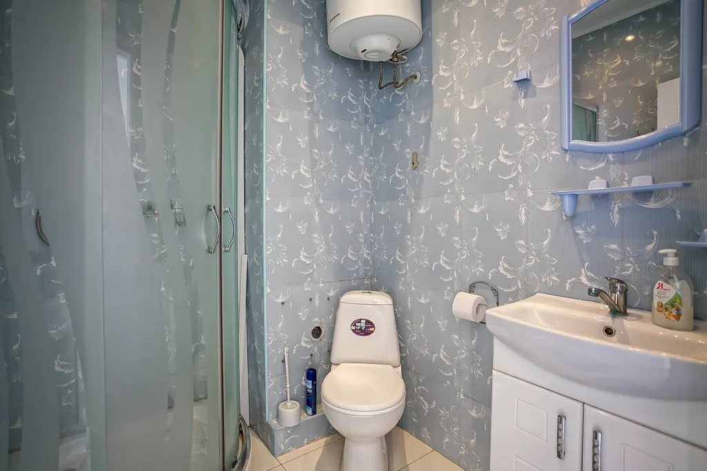 Видовая Квартира-студия на троих в Мисхоре с балконом у моря