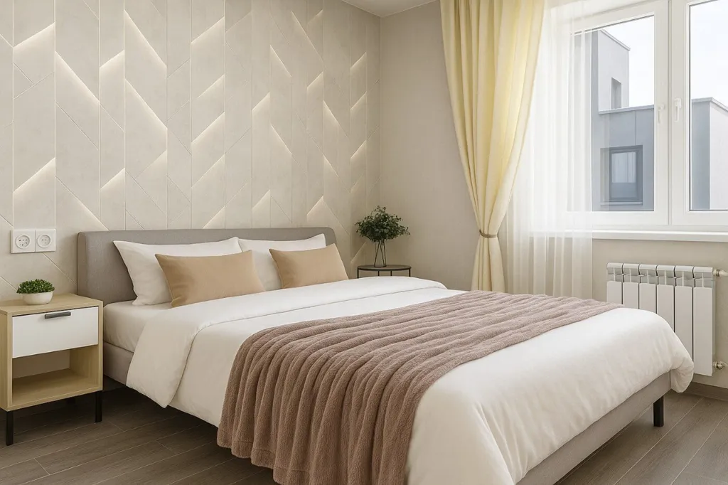 Стильная однокомнатная квартира Тирамису в ЖК На Пархоменко — аренда посуточно в Уфа