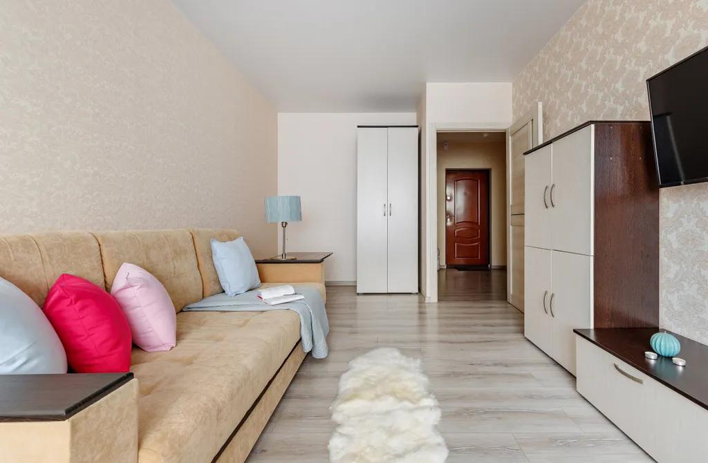 Квартира Уютная квартира в новом ЖК Три богатыря в центре — Краснодар