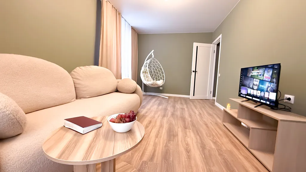 Шикарная трёхкомнатная квартира, 10 минут до центра