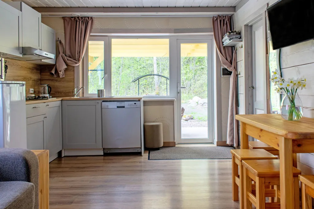 Дом с выходом в лес