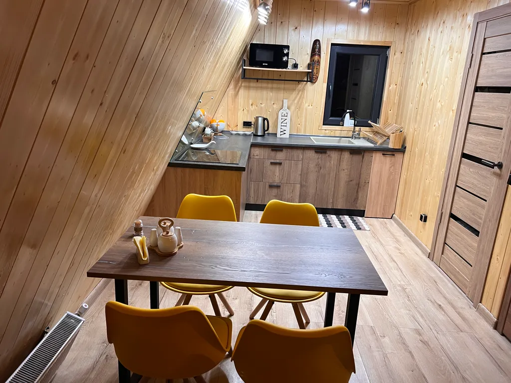 Уютный дом в стиле A-frame