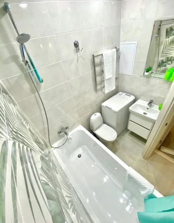 Дабл номер с двумя ванными и лоджией