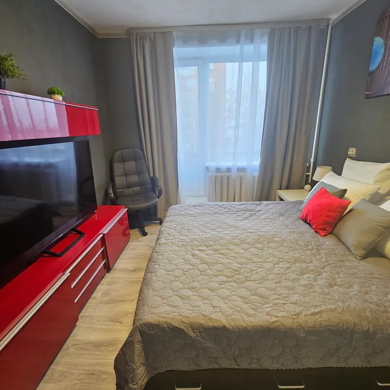 Большая, уютная двухкомнатная квартира возле пляжа