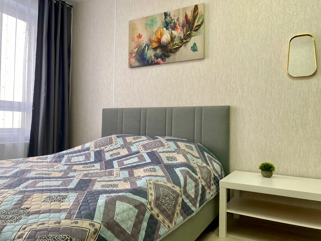 Евро-двухкомнатная с шикарным видом на реку Кама и город