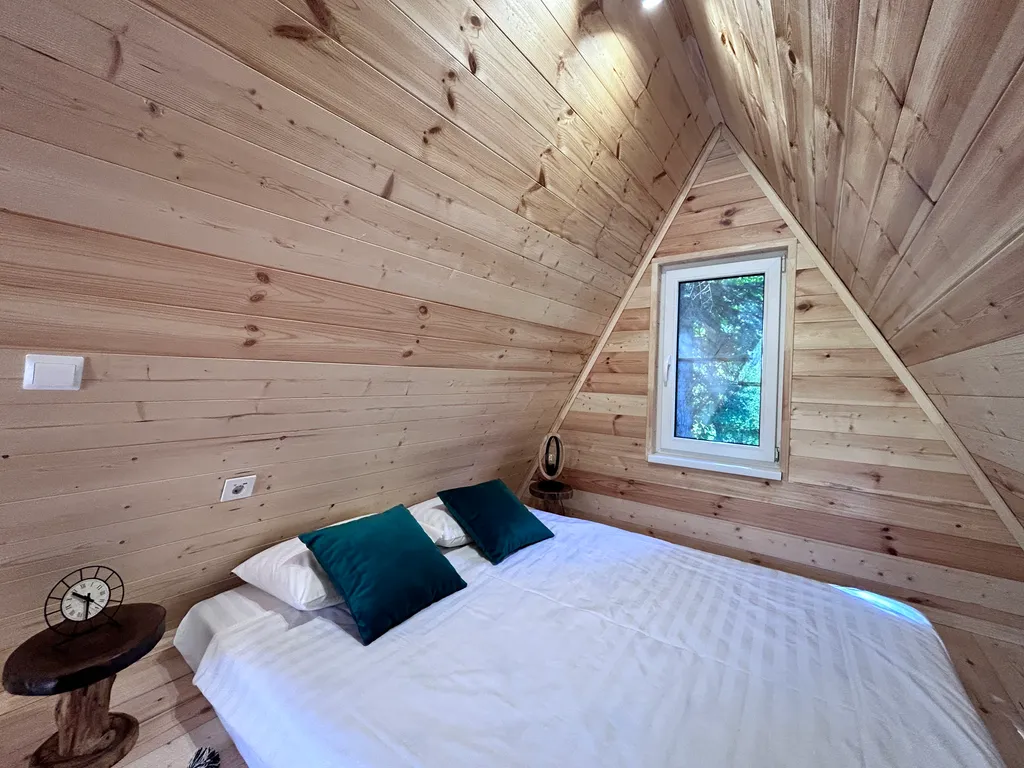 А-фрейм с видом на горы