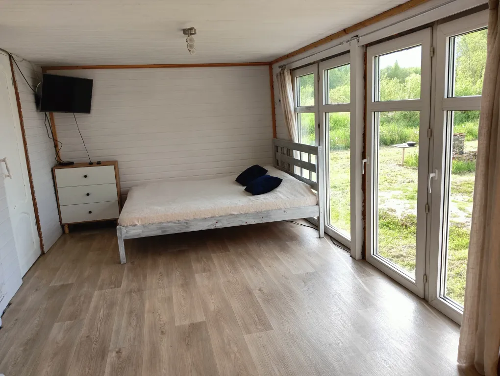 Дом-баня с банным чаном у Онежского озера