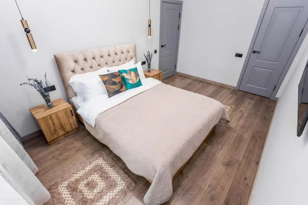 Квартира 2-ком квартира Bayhouse у метро Сарыарка для 6-х гостей — Алматы