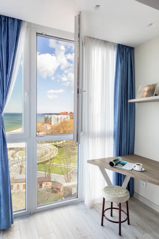 Апартаменты с видом на море изо всех окон