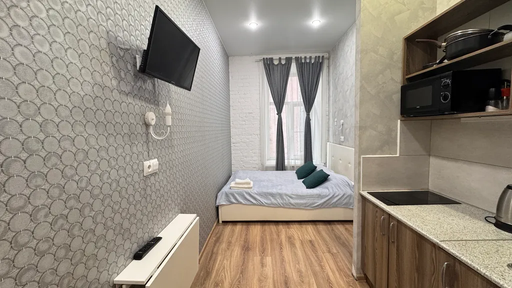 Квартира Хорошая квартира-студия в центре города у метро — Санкт-Петербург