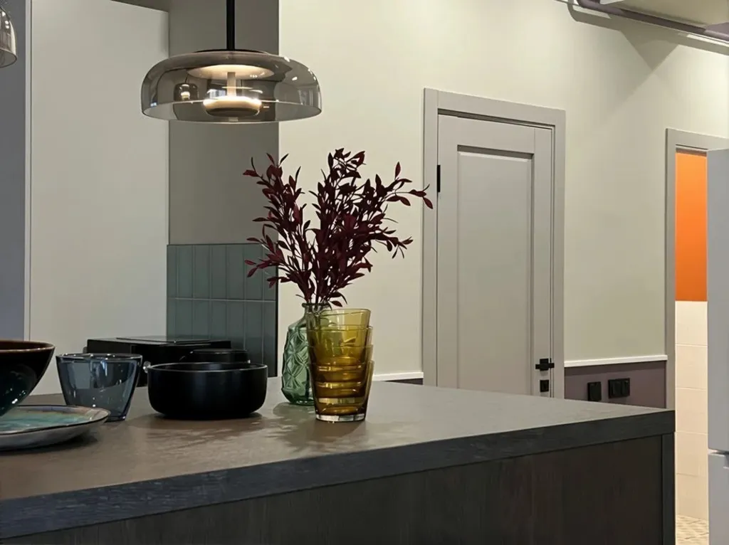 Просторная квартира с современным дизайнерским ремонтом