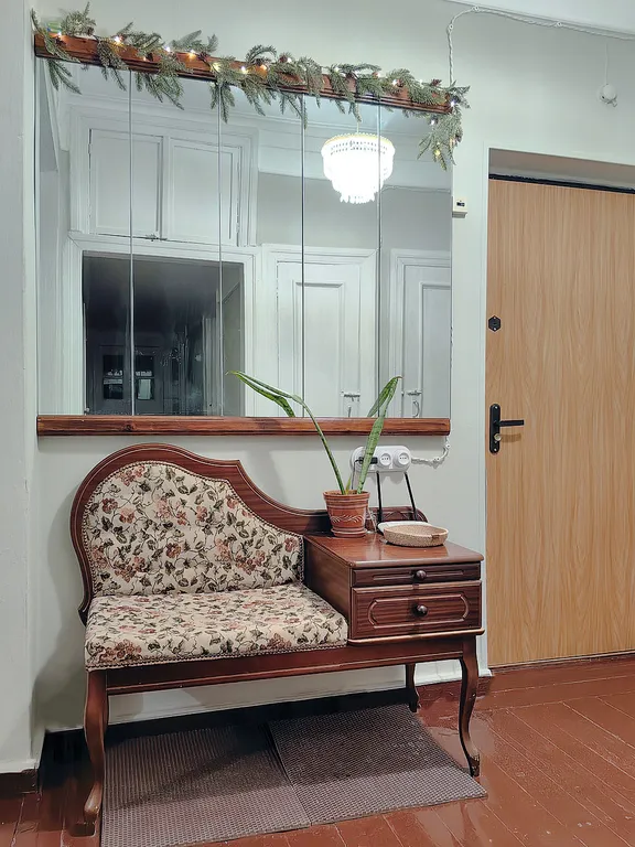 Уникальная двухкомнатная квартира в стиле ретро