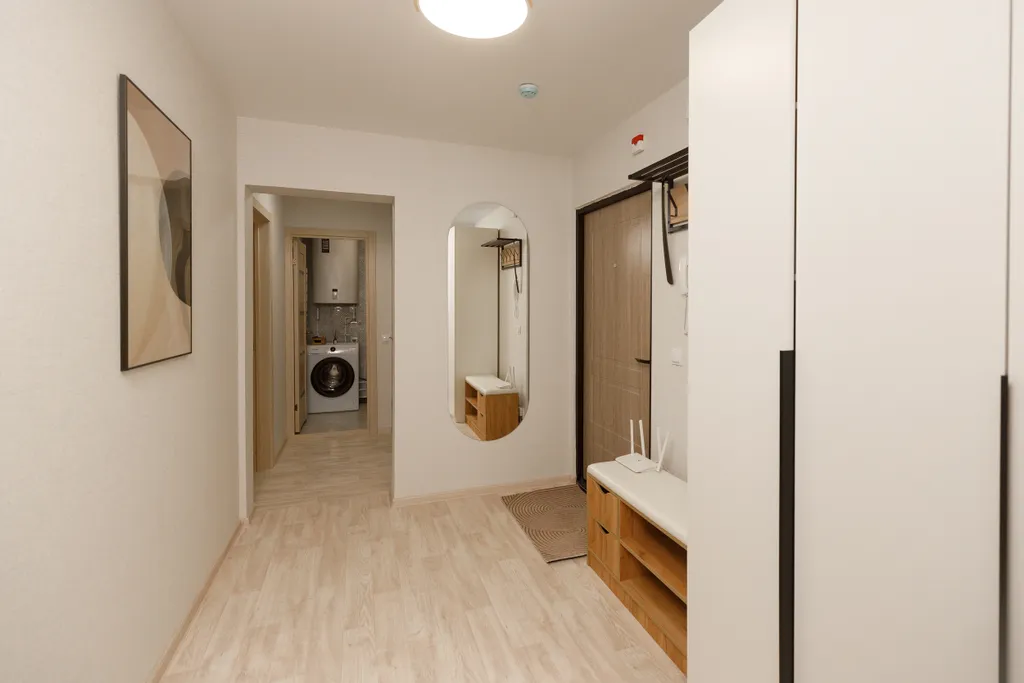 Просторная двушка в новостройке со стильным ремонтом