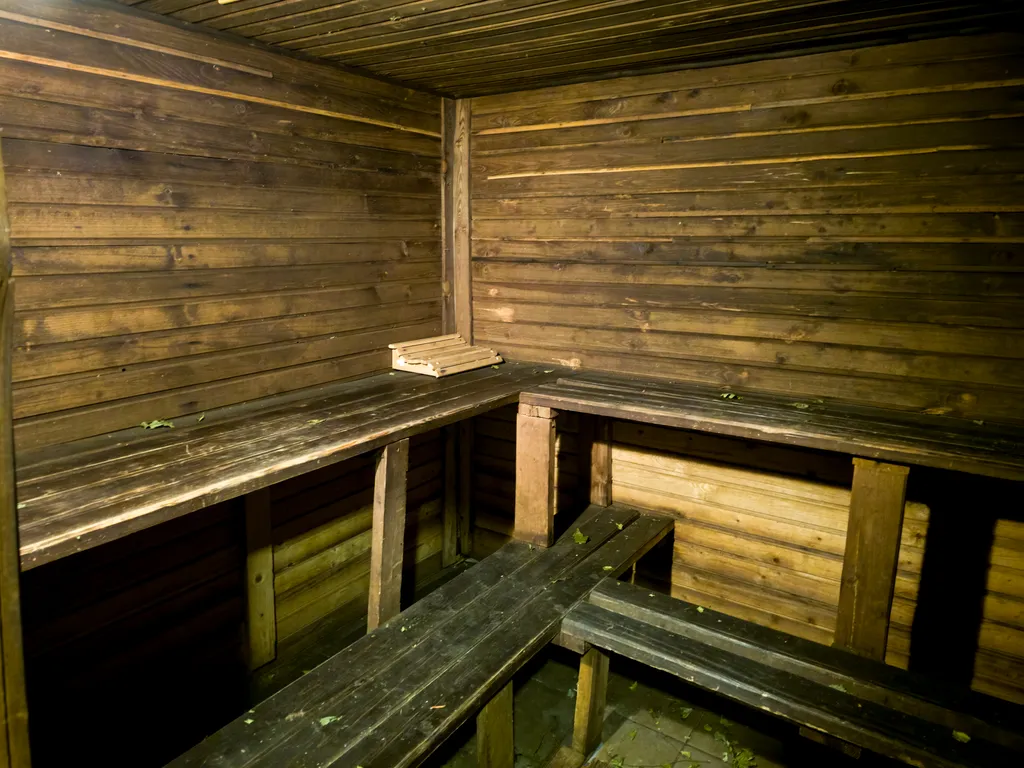 Дом с баней на берегу озера