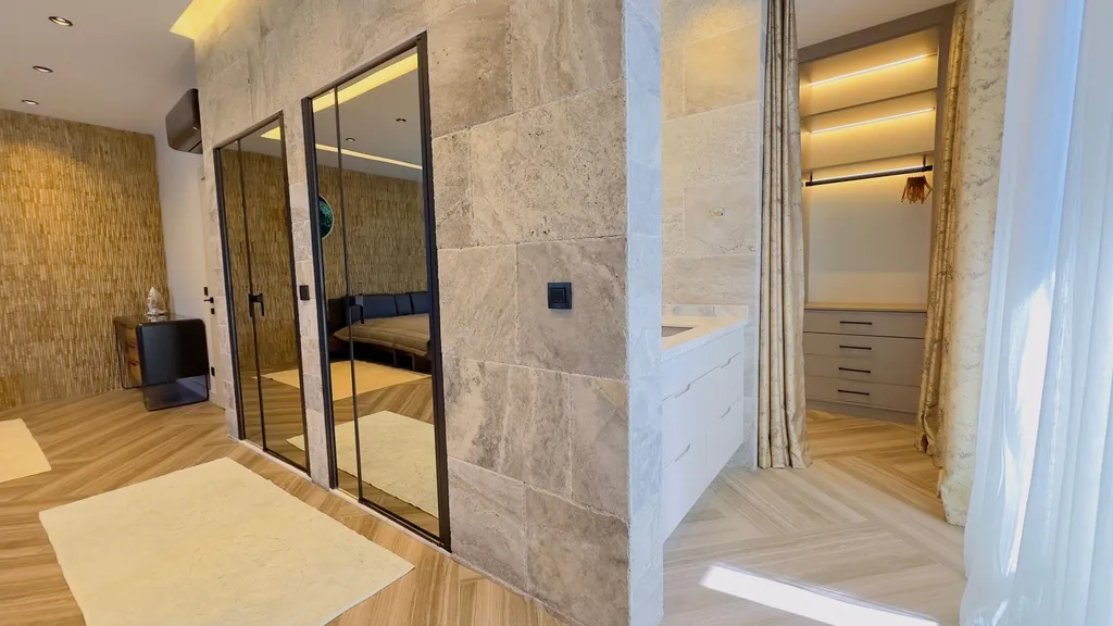 Duplex 3+1 в современном комплексе Via Mar Residence с выходом в сад