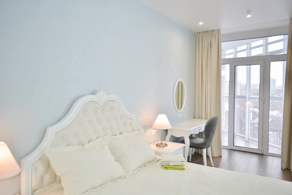 Элитная евродвушка с дизайнерским ремонтом на берегу реки Волга