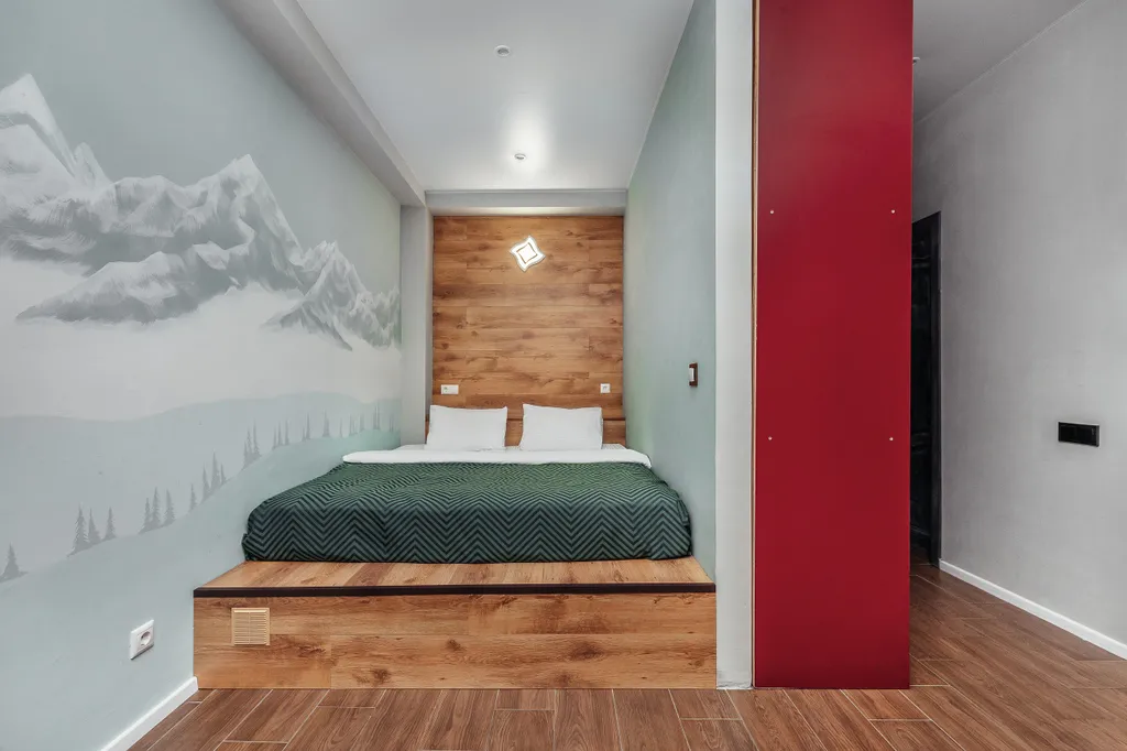 Стильная студия в лучшей локации у подъемников