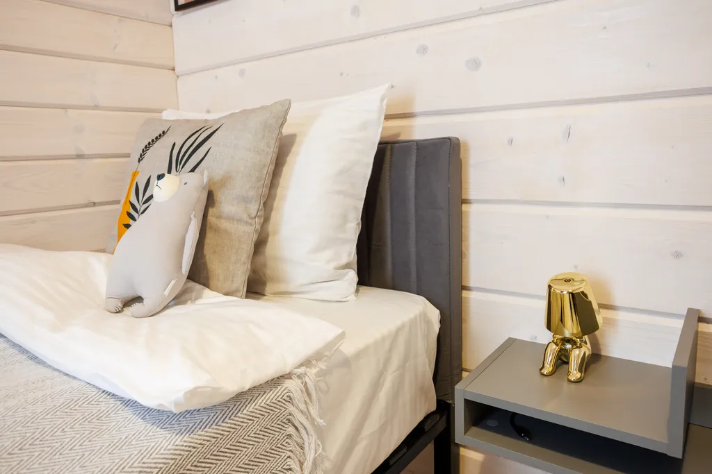 Уютный дом для отдыха на природе с просторной сауной