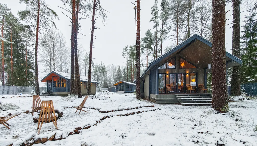 Новый дом на лесном участке