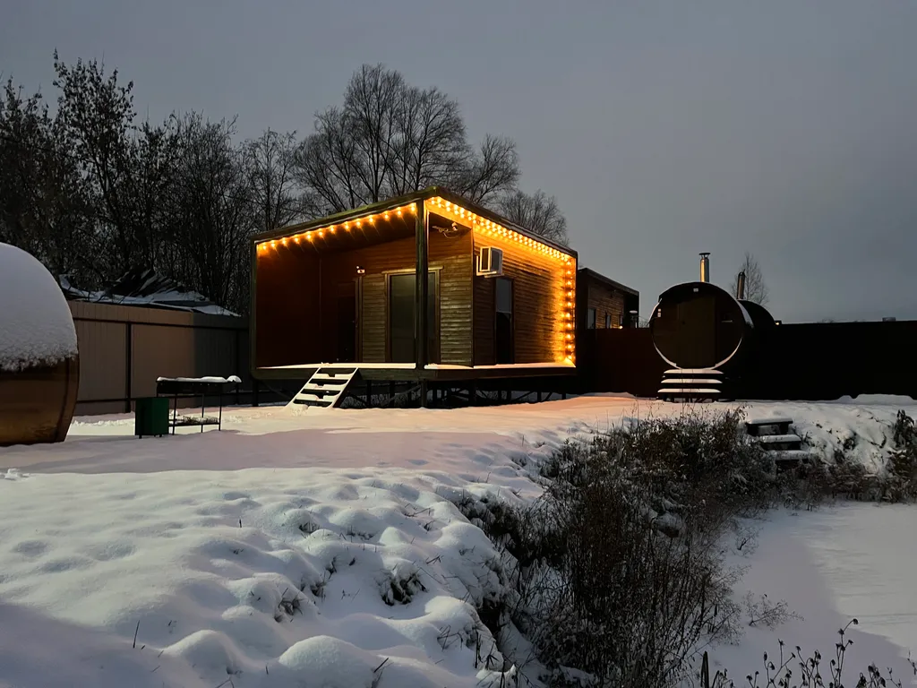 Коттедж Дом на окраине Казани на берегу реки и с собственным прудом — Казань