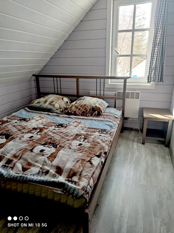 Коттедж Коттедж на озере Вуокса со своим пляжем и баней — Кротово