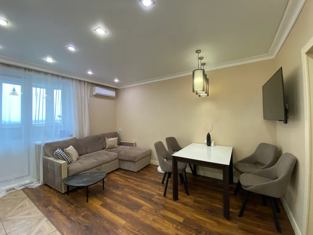 Панорама на старый город с 11 этажа