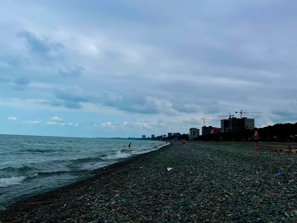 Этаж для большой компании в гостевом доме у моря