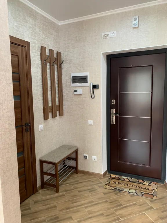 Апартаменты у озера тихое, с видом на лес