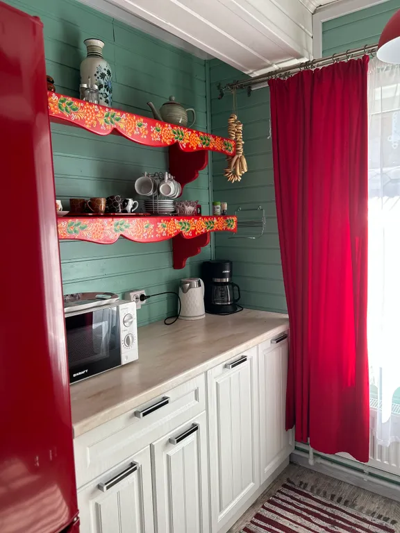 Зелёный дом-дача