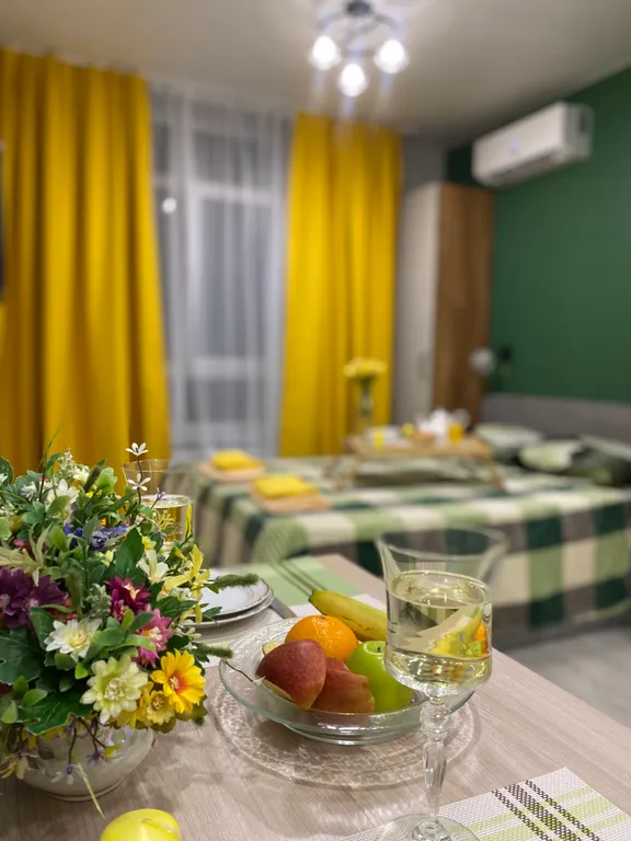 Уютная квартира в центре города Romantic house green