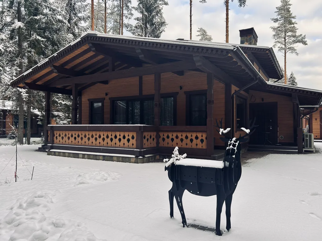 Коттедж Ягодный у курорта Охта Парк