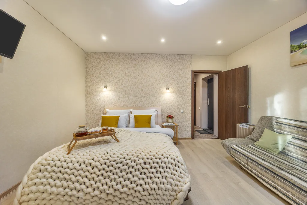 Квартира Квартира Около Рыбной деревни и Южного парка с удобным матрасом — Калининград