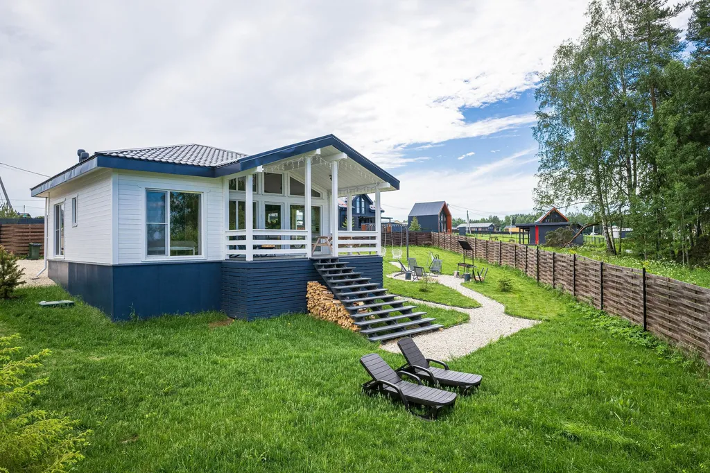 Коттедж Дом с головокружительным видом сауной и чаном — Семеновское