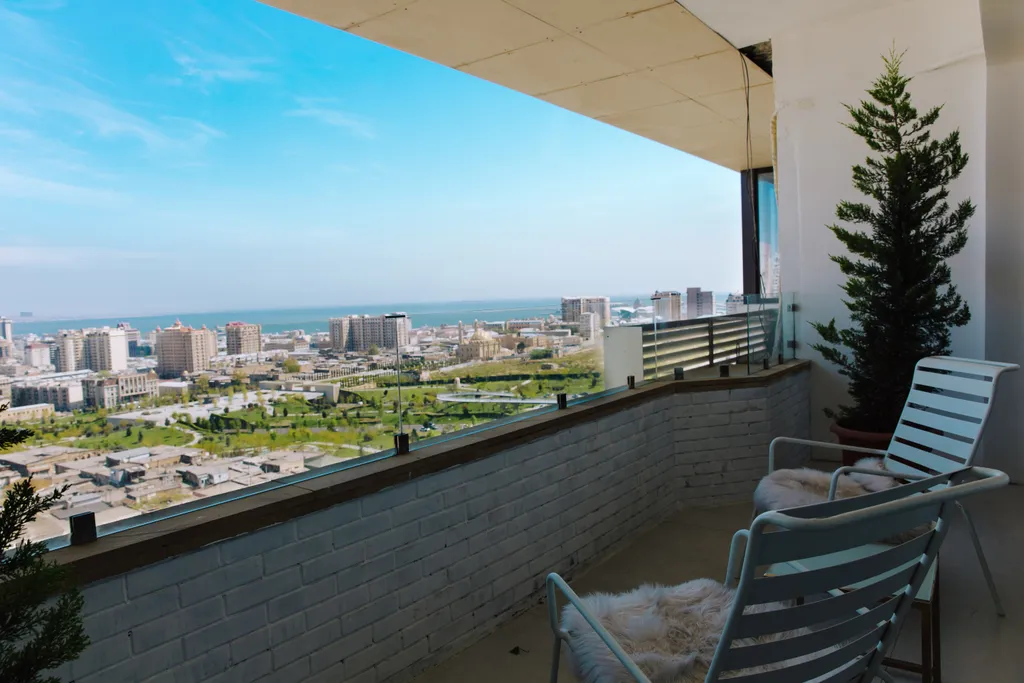 Пентхаус с видом на город