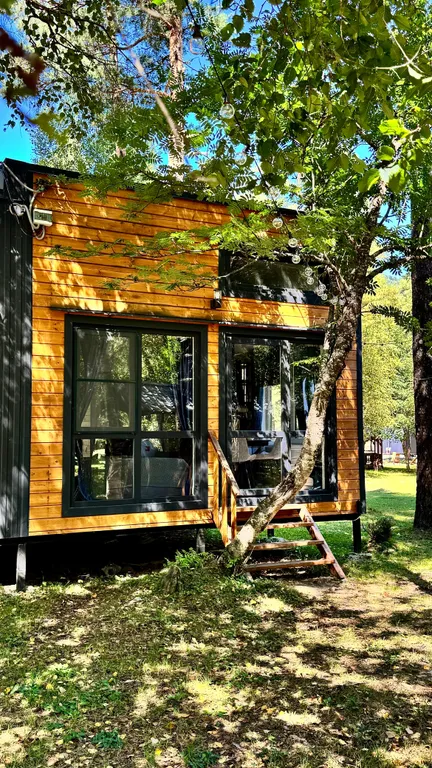 Коттедж Шале на берегу реки, с беседкой — аренда посуточно в Архыз